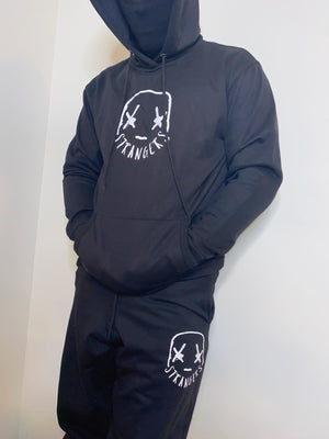 BLACK WHO SWEATSUIT